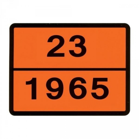 ADR - Placa ADR aluminiu - Gaz