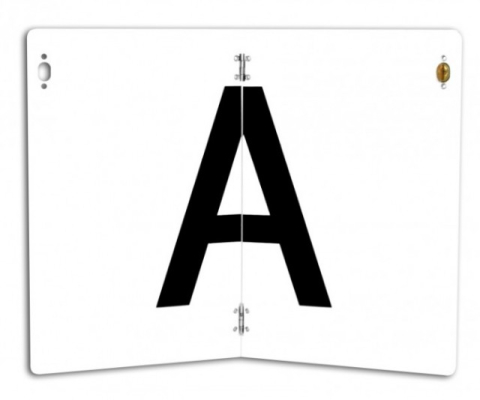 Placute/Autocolante ADR - Placa litera ,, A " - pliabila