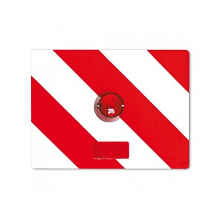Placute/Autocolante Convoi-Gabarit - Placuta gabarit 30x40 partea dreapta cu lampa