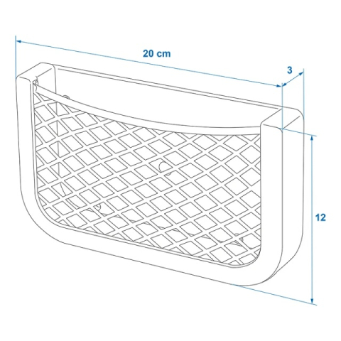 Plasa depozitare 20x12x3 cm [3]