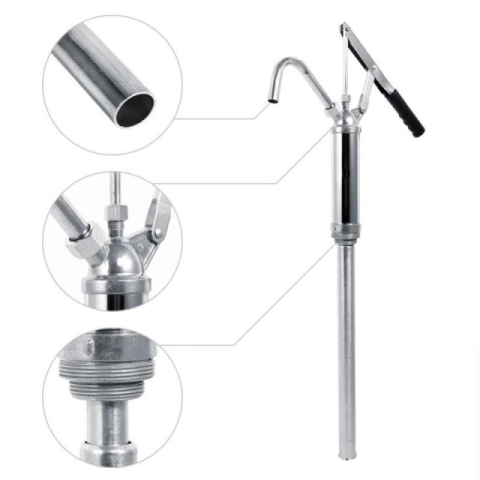 Pompa manuala cu piston pentru motorina sau ulei [3]