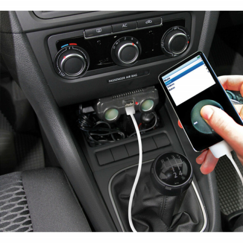 Priza dubla bricheta cu 2xUSB 8A 12/24V [1]