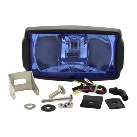 Proiectoare Faza Lunga - Proiector dreptunghiular sticla albastra