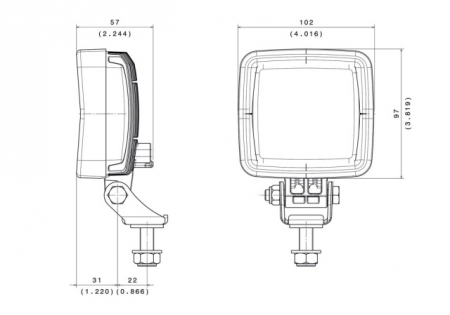 Proiector LED 12/24V [2]