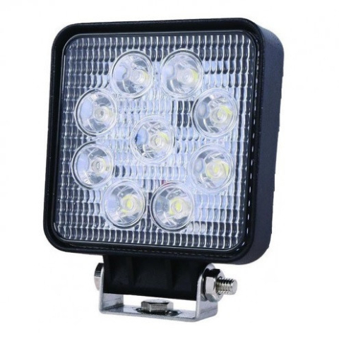 Proiectoare - Proiector LED patrat 27W 11x11 cm