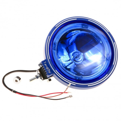 Proiectoare Faza Lunga - Proiector LED RING sticla albastra 24V