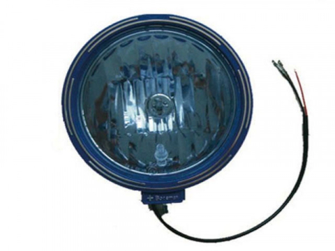 Proiectoare Faza Lunga - Proiector sticla albastra 24V