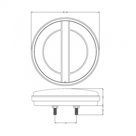 Lampa LED 3 functii dreapta - semnalizare dinamica [1]