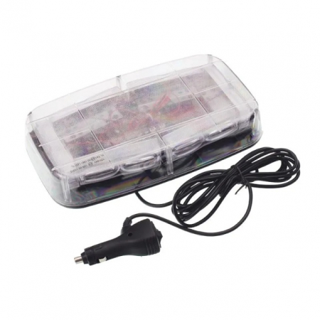 Rampe Luminoase-Stroboscoape - Rampa girofar 48 LED 12-24V 10 functii