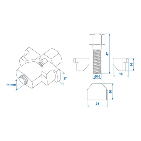 Reglaj automat frana tambur compatibil 200*40mm [2]