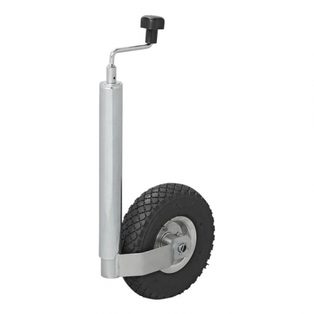 Roata de sprijin / manevra, teava de 48mm / anvelopa cu camera 260 x 85 mm [6]