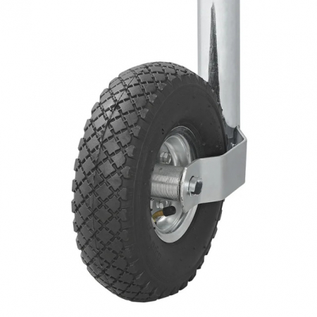 Roata de sprijin / manevra, teava de 48mm / anvelopa cu camera 260 x 85 mm [2]