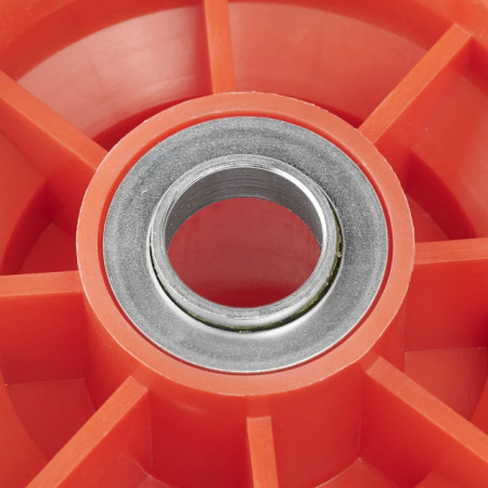Roata pentru protap, janta plastic 260x85mm, cu poliuretan [4]