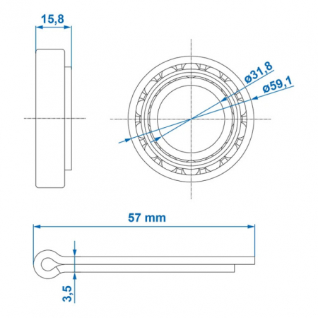 Rulment 67048/67010 31.75x59.13x15.87 [6]