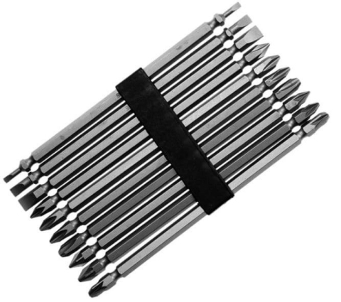 Trusa Scule-Unelte-Accesorii Service - Set 10 biti 150mm