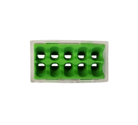 Accesorii Electrice - Set 10 cleme rapide conexiune, 2X5 poli