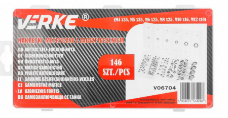 Set 146 buc Piulite autoblocante M4-M12 [1]
