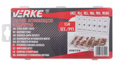 Set 150 buc Piulite nituibile M3-M10 [1]