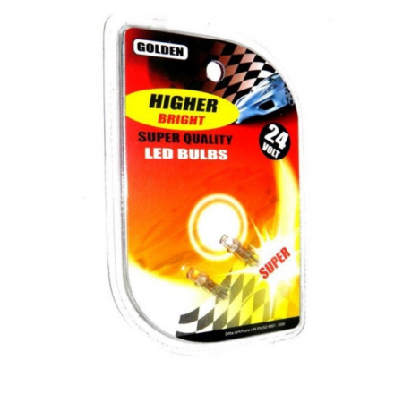 Becuri Bord - Set 2 becuri led bord T05 24v albe