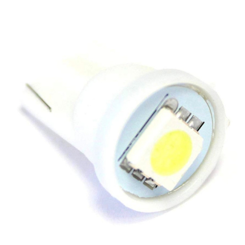 Becuri bord - Set 2 becuri led bord T10 24v albe