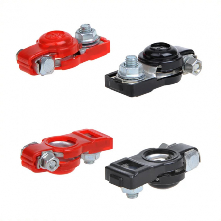 Set 2 borne baterie auto cu protectie [1]