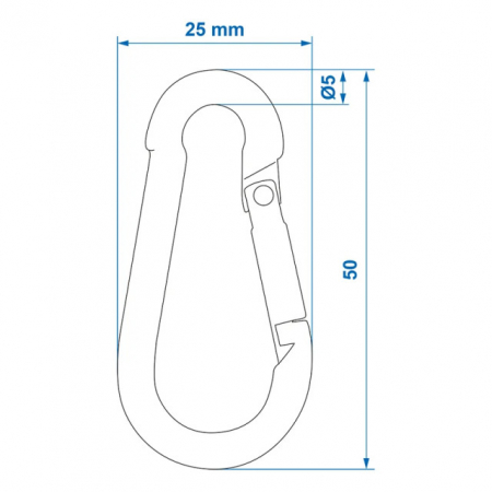 Set 2 buc Carabina metalica 5x50mm [4]
