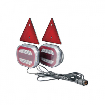 Lampi LED - Set 2 lampi led 10 x 12 cm