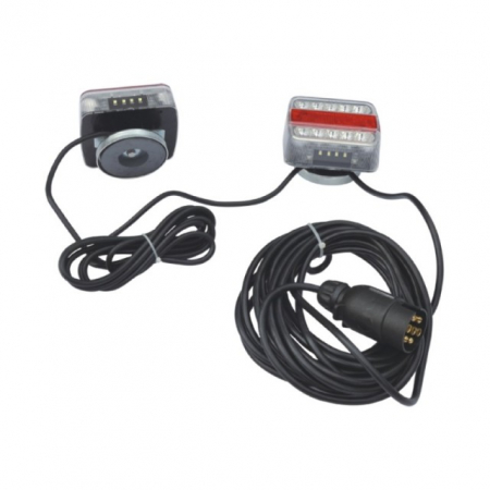 Lampi LED - Set 2 lampi remorca cu LED, cablu si prindere magnetica