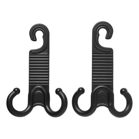 Accesorii - Set 2 suporti tip cuier, cu carlig, universale