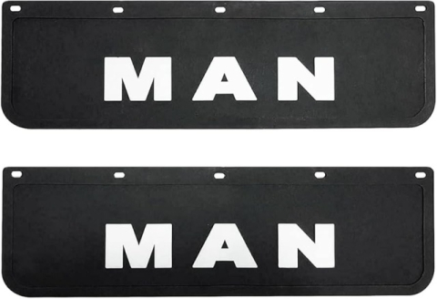 Accesorii Camion & Remorca - Set 2x aparatoare noroi MAN 18x60cm