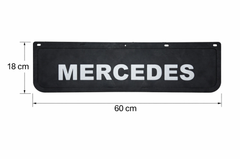 Set 2x aparatoare noroi MERCEDES 18x60cm [1]