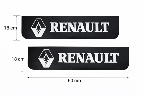 Set 2x aparatoare noroi RENAULT 18x60cm [1]