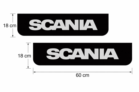 Set 2x aparatoare noroi SCANIA 18x60cm [1]