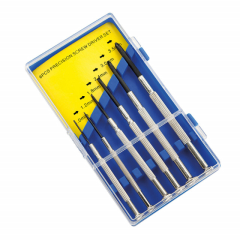 Trusa Scule-Unelte-Accesorii Service - Set 6 surubelnite de precizie