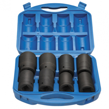 Trusa Scule-Unelte-Accesorii Service - Set 7 tubulare + adaptor