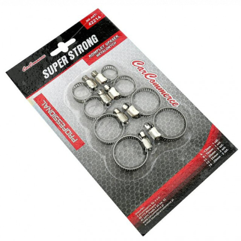 Coliere de Plastic / Metal - Set 8 coliere metalice