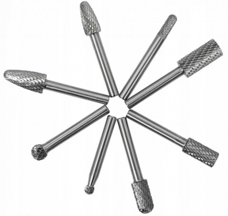 Set 8 freze HSS 6mm  metal [2]