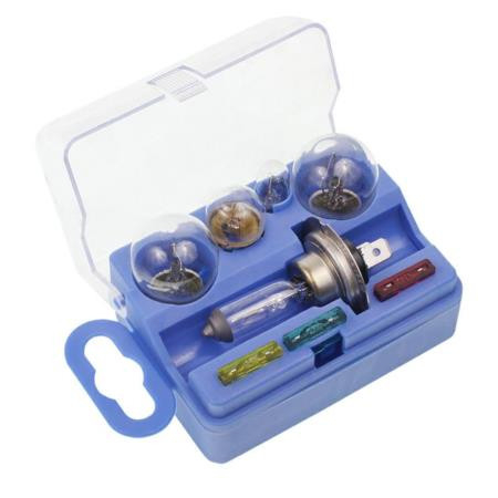 Iluminare Auto - Set becuri 12V si sigurante