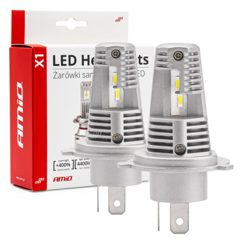 Becuri 12V - Set Becuri Far LED H4