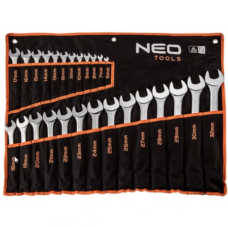 Chei - Set chei combinate 6-32 mm Neo Tools