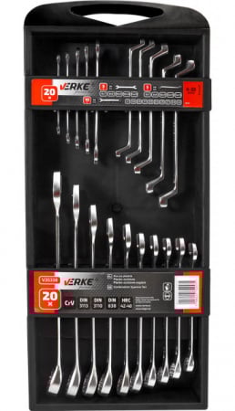 Chei - Set chei fixe - inelare, combinate, 20 piese 6-32mm