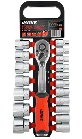 Auto & Off-road - Set chei tubulare 1/2 19 elemente