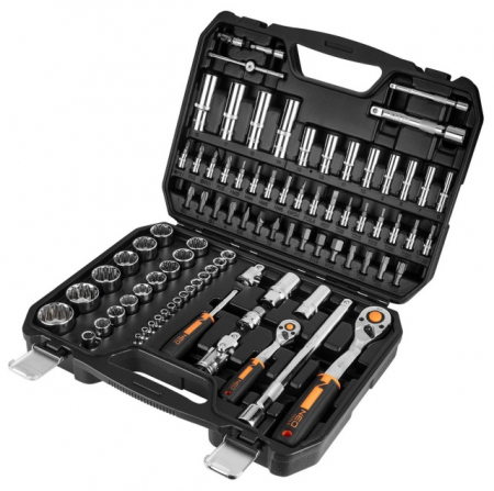 Chei - Set chei tubulare 1/4", 1/2", 86 de piese