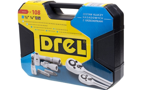 Set chei tubulare  1/4", 1/2", 108 buc [1]