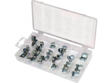 Trusa Scule-Unelte-Accesorii Service - Set cleme pentru cablu, 30 buc