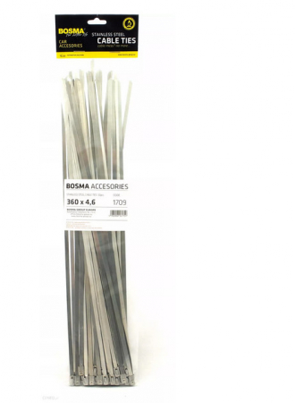 Trusa Scule-Unelte-Accesorii Service - Set Coliere metal 4,6x360mm 50 buc