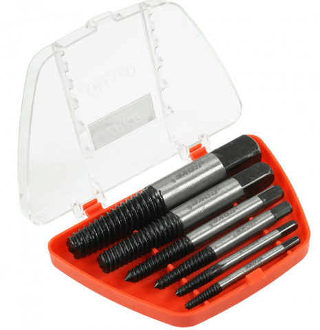 Trusa Scule-Unelte-Accesorii Service - Set de 6 extractoare pentru indepartarea suruburilor, 3-85mm