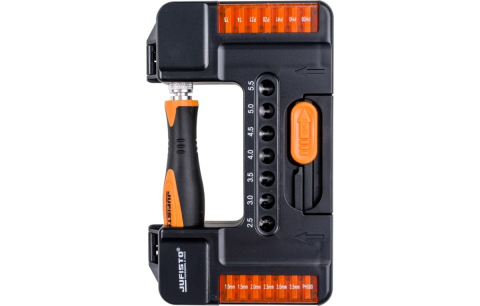 Set de biti de surubelnita Precision cu surubelnita, 37 buc [2]