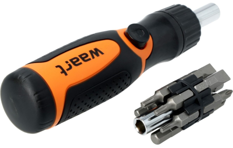 Trusa Scule-Unelte-Accesorii Service - Set de șurubelnițe articulate și biți , 14 buc.