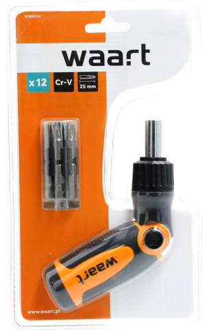 Set de șurubelnițe articulate și biți , 14 buc. [2]